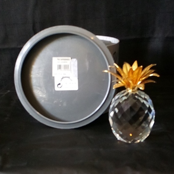 Swarovski 4" pineapple EUC vintage and signed with old S icon - Picture 7 of 7